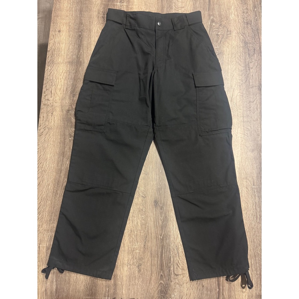 5.11 Tactical Series Cargo Pants Black Mens Medium Short 74003 Utility Trousers